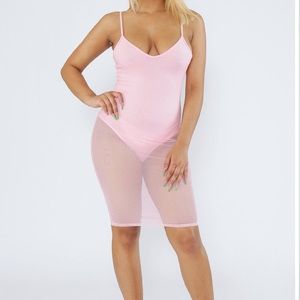 New Fashion Nova Mesh Bodycon Dress